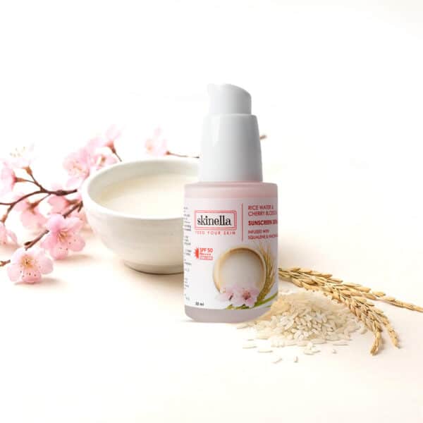 Sunscreen Serum Rice water