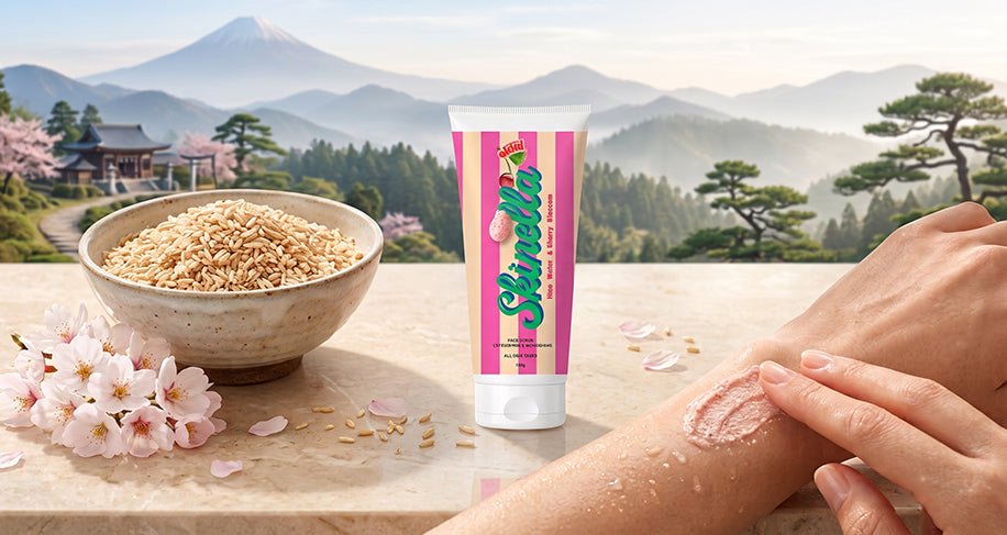 Rice Water & Cherry Blossom Face Scrub
