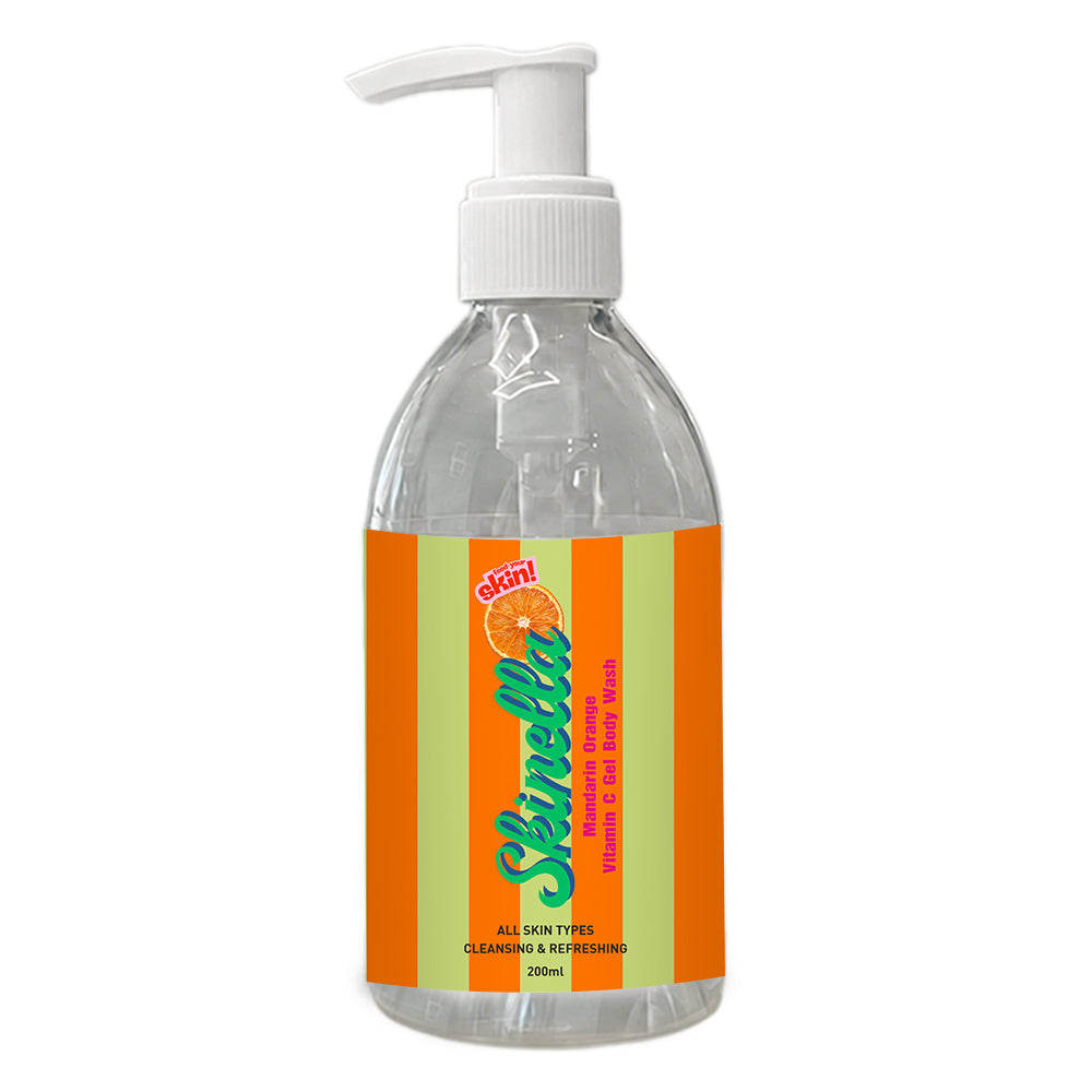 Mandarin Orange Vitamin C Gel Body Wash 250ml