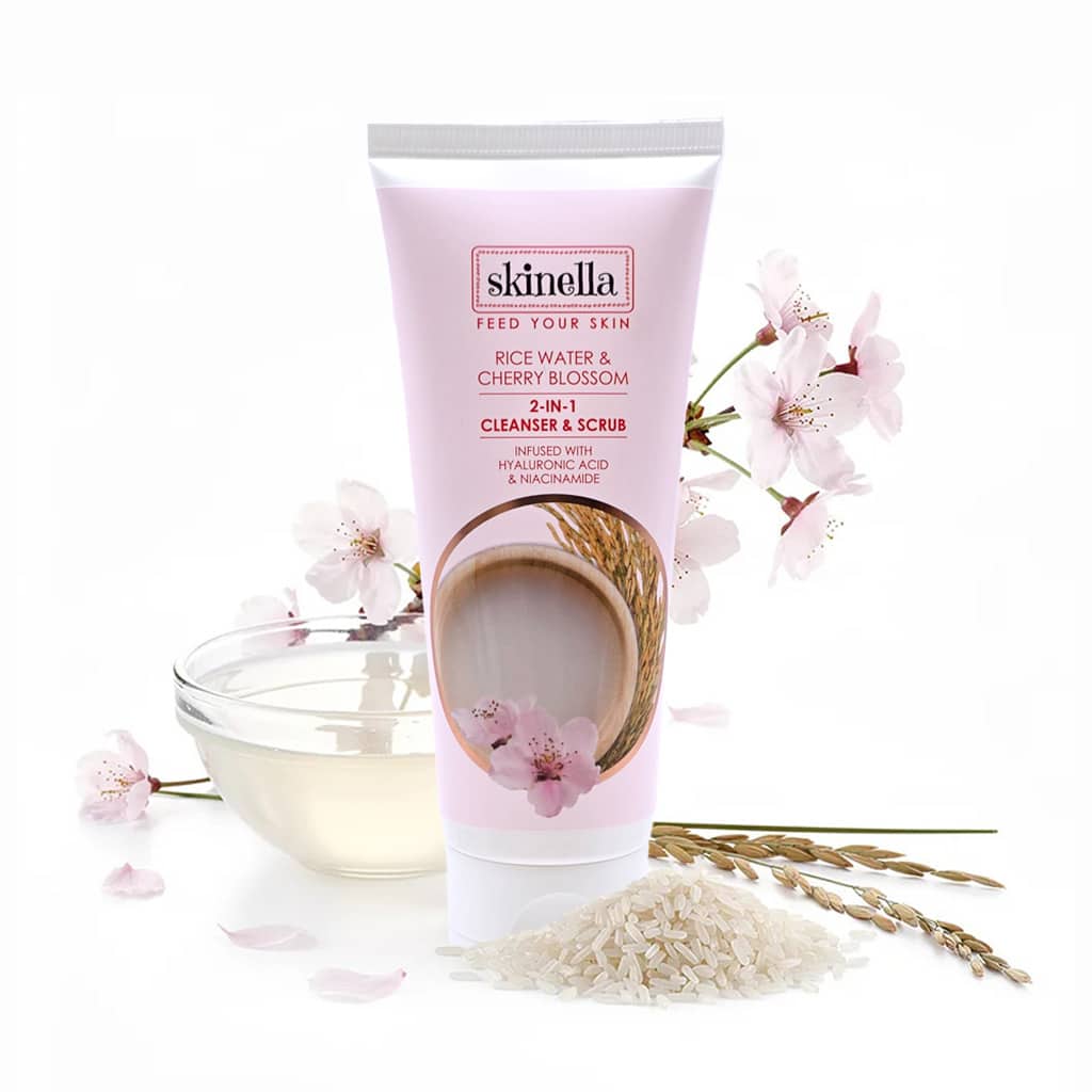 Rice Water & Cherry Blossom Face Scrub